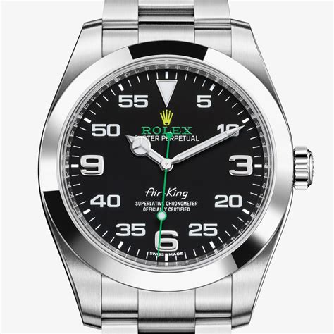 rolex airking 40 mm|rolex air king 2023 price.